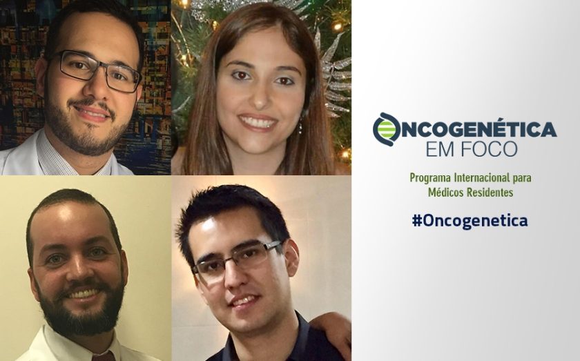 Conheça o quarteto do II Oncogenética em Foco: programa internacional para residentes