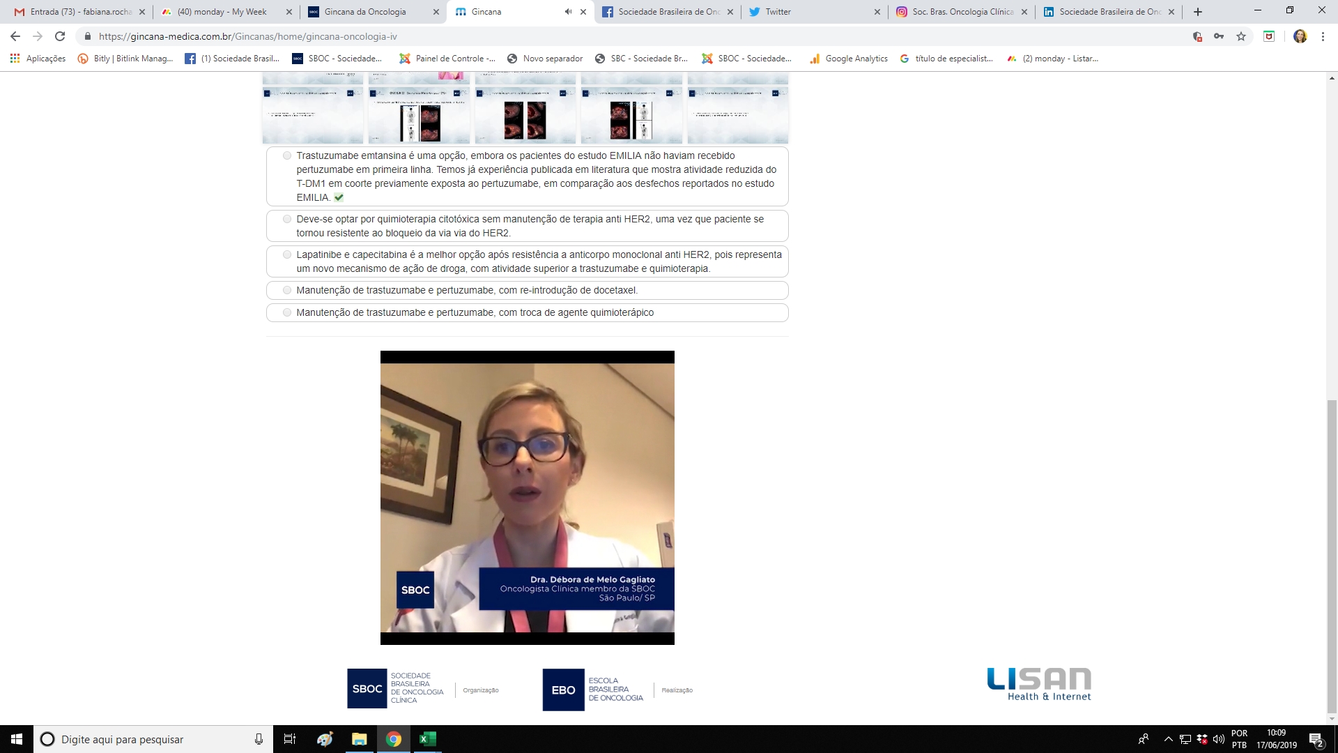 Gincana Nacional da Oncologia: veja o vídeo sobre o caso de câncer de mama HER2 positivo